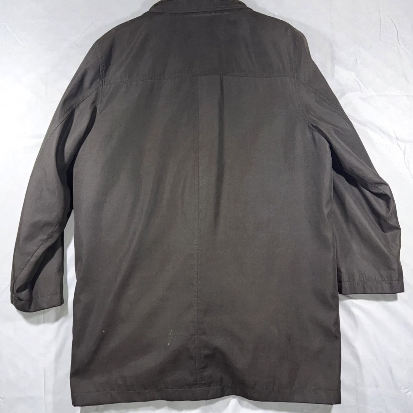 Ralph Lauren Lauren Ralph Coat Mens 40 Brown Long Rain Overcoat Quilted Liner Warm Size US XXS / EU 40 - 2 Thumbnail