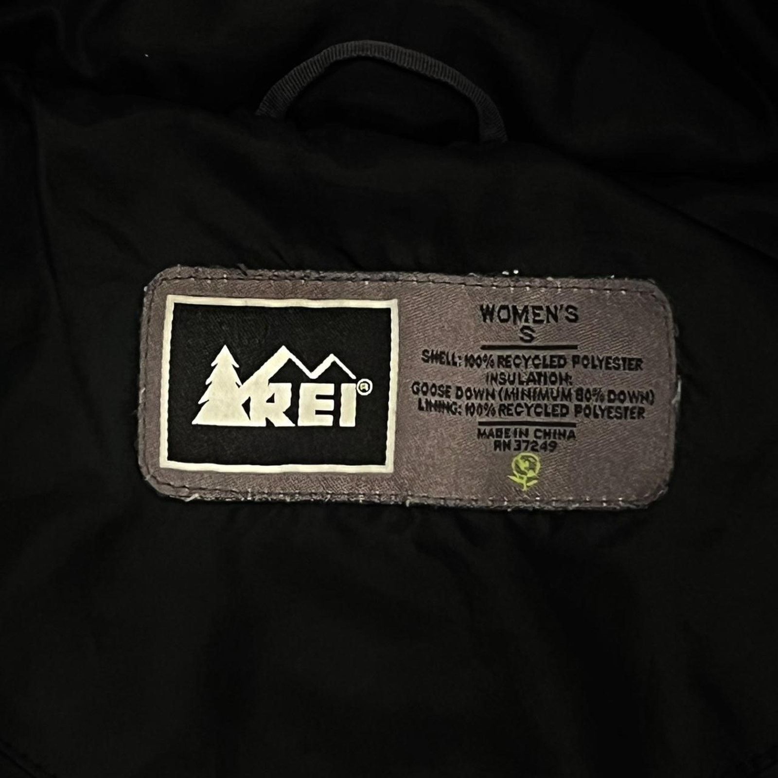 Rei REI Co-Op (Women’s) Black Full-Zip Quilted Puffer Jacket Size S / US 4 / IT 40 - 4 Thumbnail