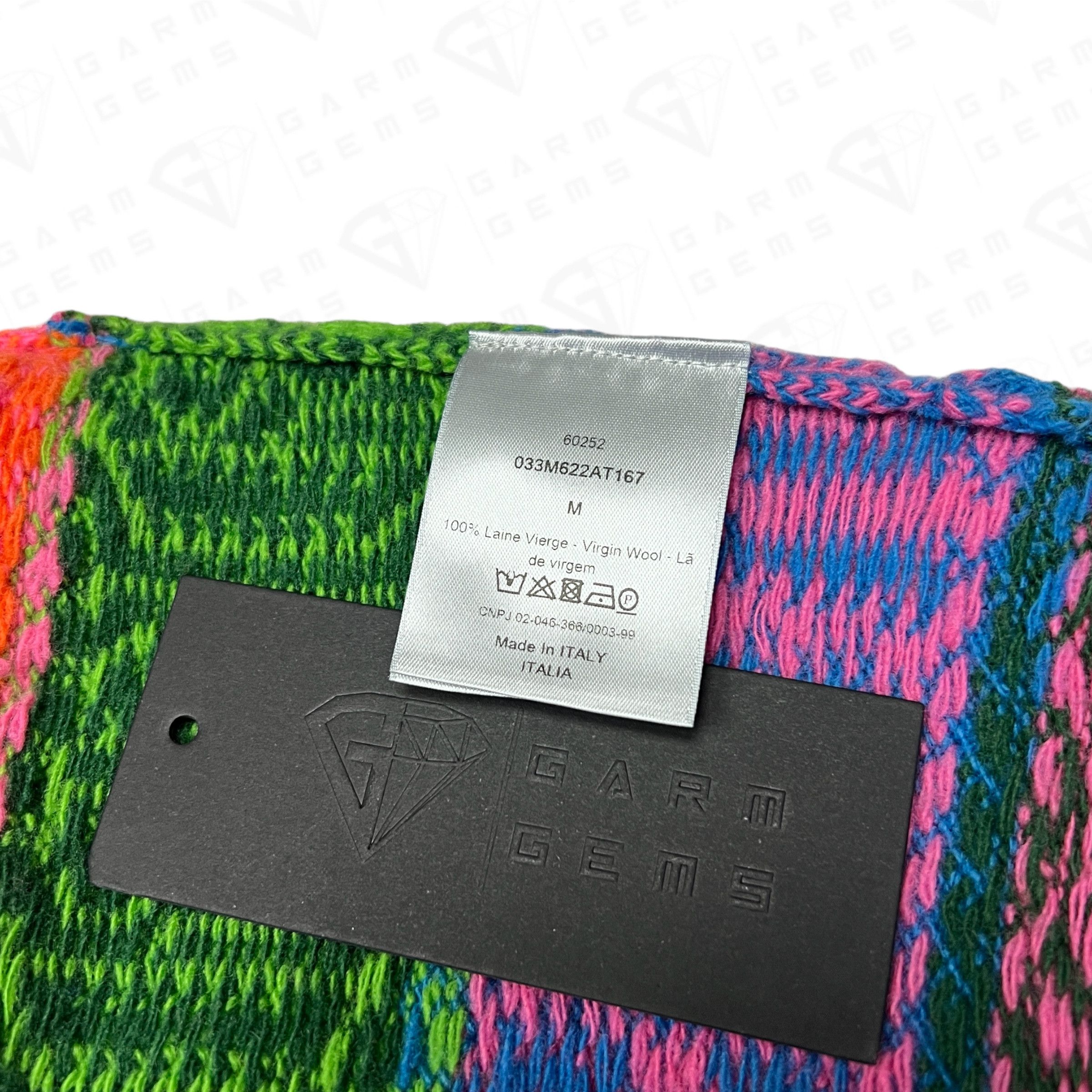 Dior × Stussy Dior x Stüssy Jacquard Wool Jumper Size US M / EU 48-50 / 2 - 4 Thumbnail
