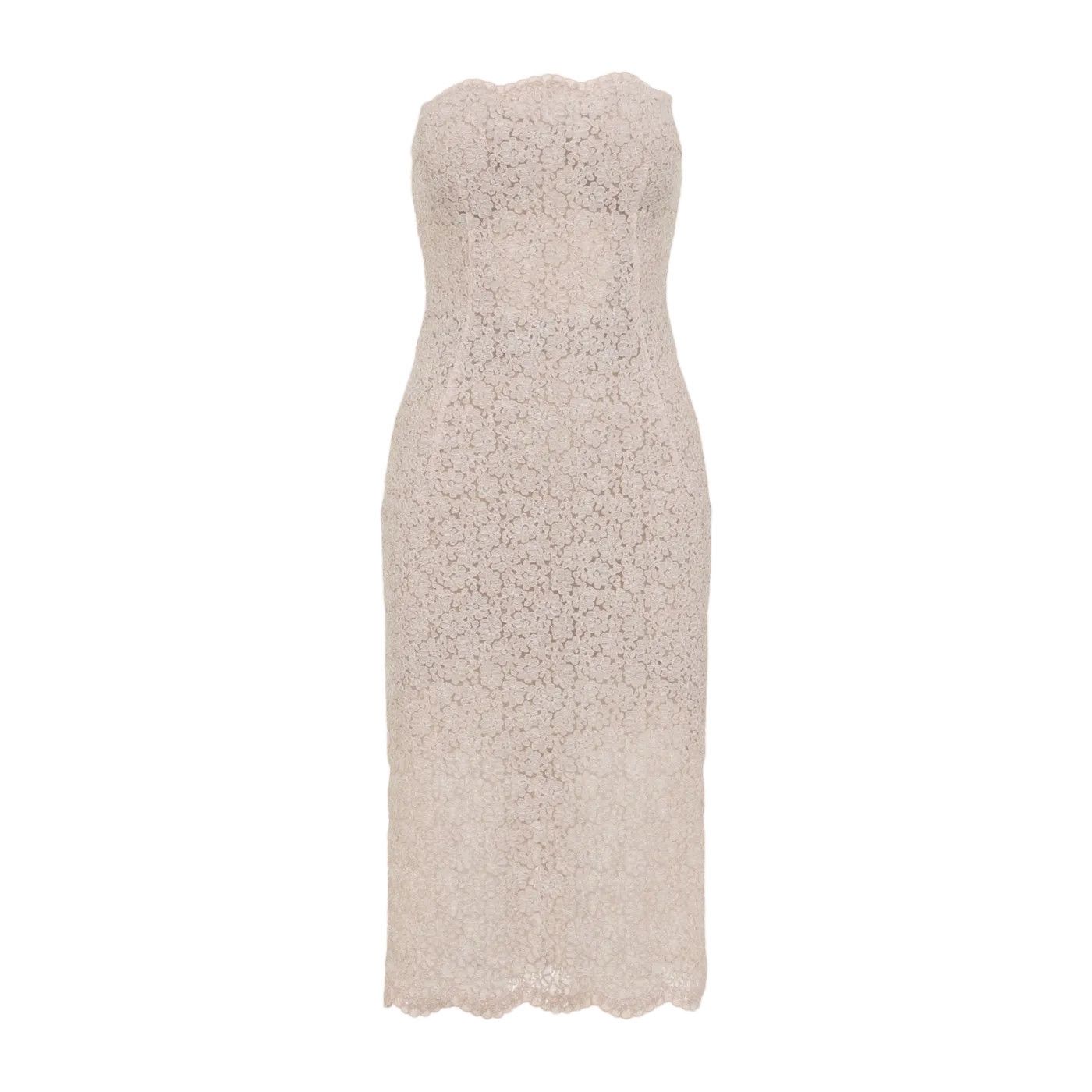 ERMANNO SCERVINO Bleached Lace Dress New & Authentic (Women'