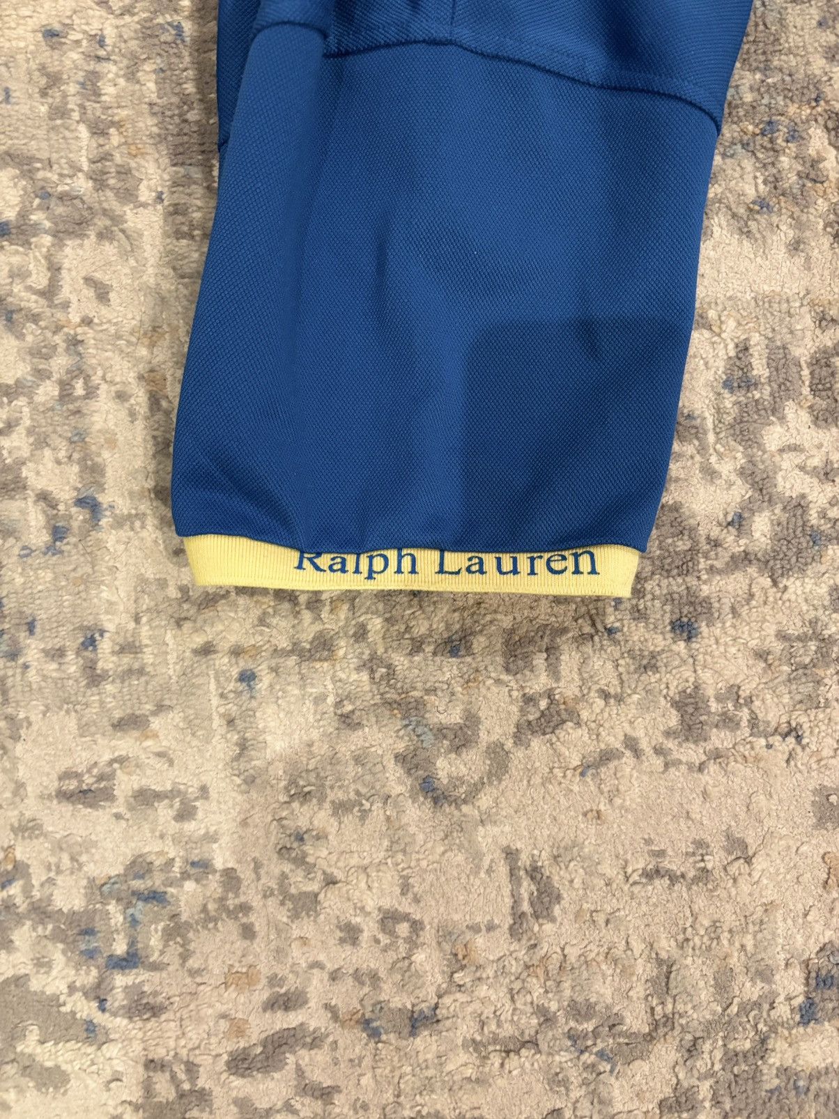 Polo Ralph Lauren Navy and yellow Polo Ralph Lauren double collar polo shirt Size US M / EU 48-50 / 2 - 6 Thumbnail