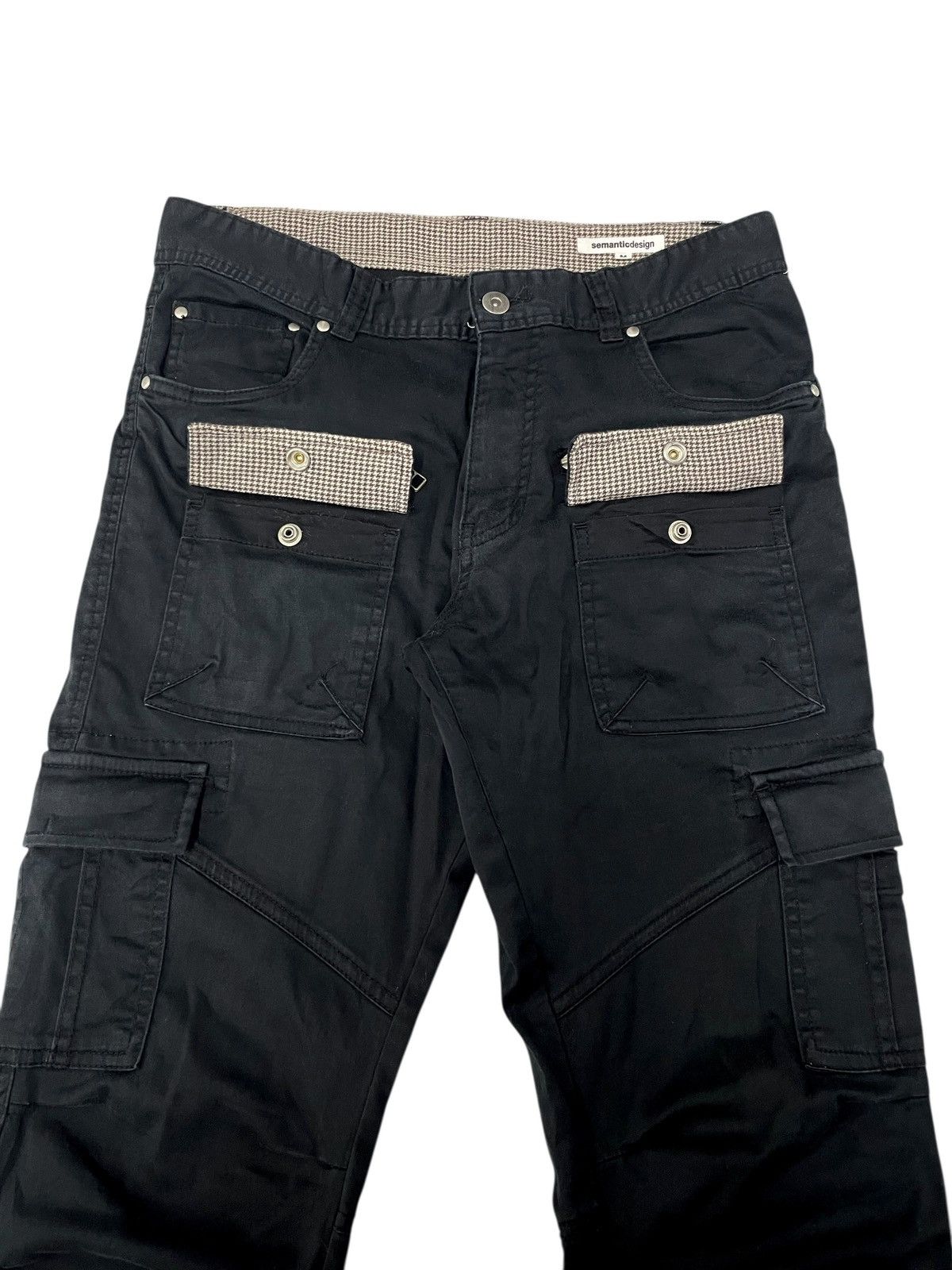 Japanese Brand Semantic Design Japan Bush Cargo Pants Size US 30 / EU 46 - 4 Thumbnail