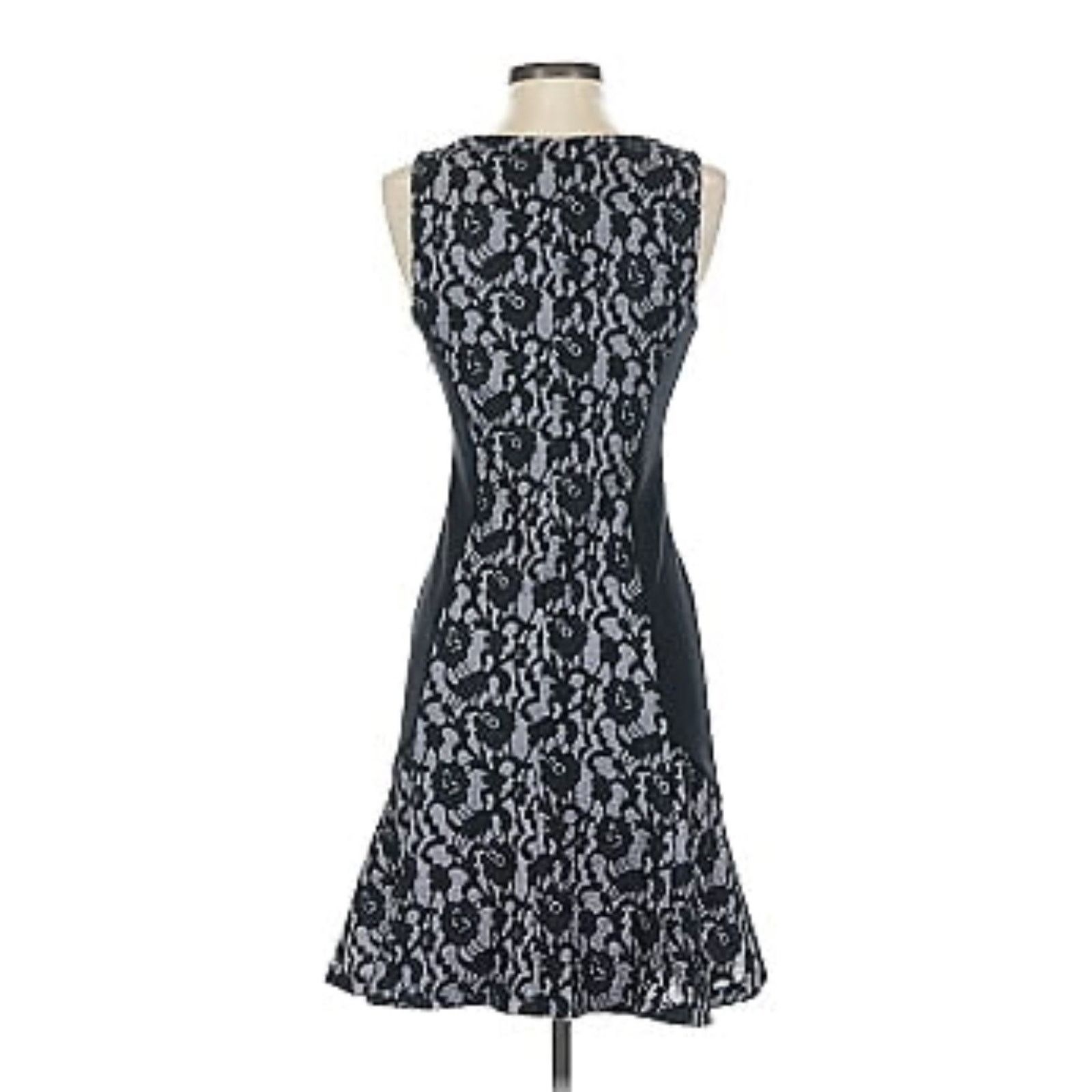 Anthropologie Maeve Women Black Lace Flance Party Dress Size Small Size S / US 4 / IT 40 - 7 Thumbnail