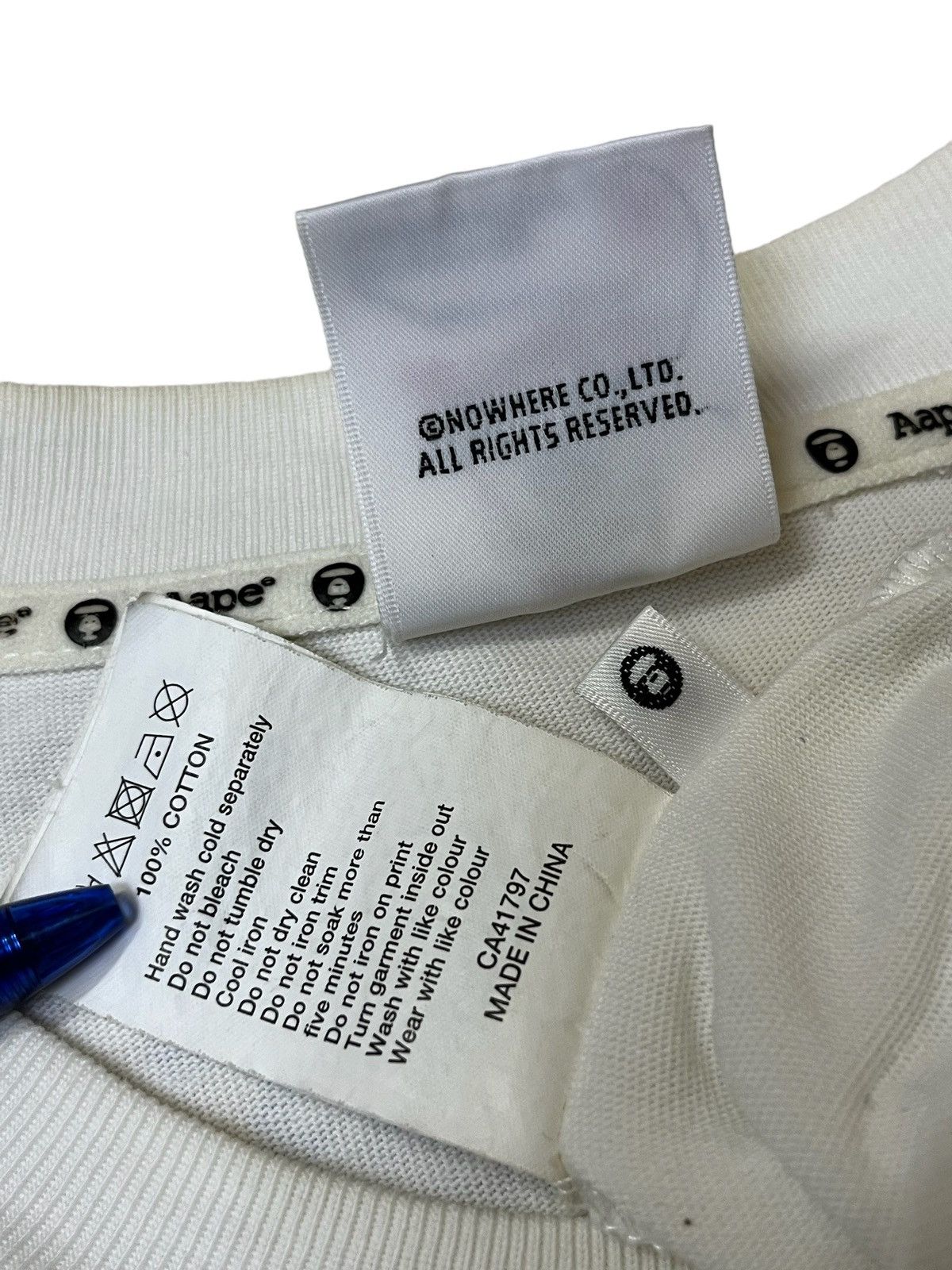 Bape AAPE UNIVERSE CAMO by A BATHING APE TEE SHIRT Size US M / EU 48-50 / 2 - 14 Thumbnail