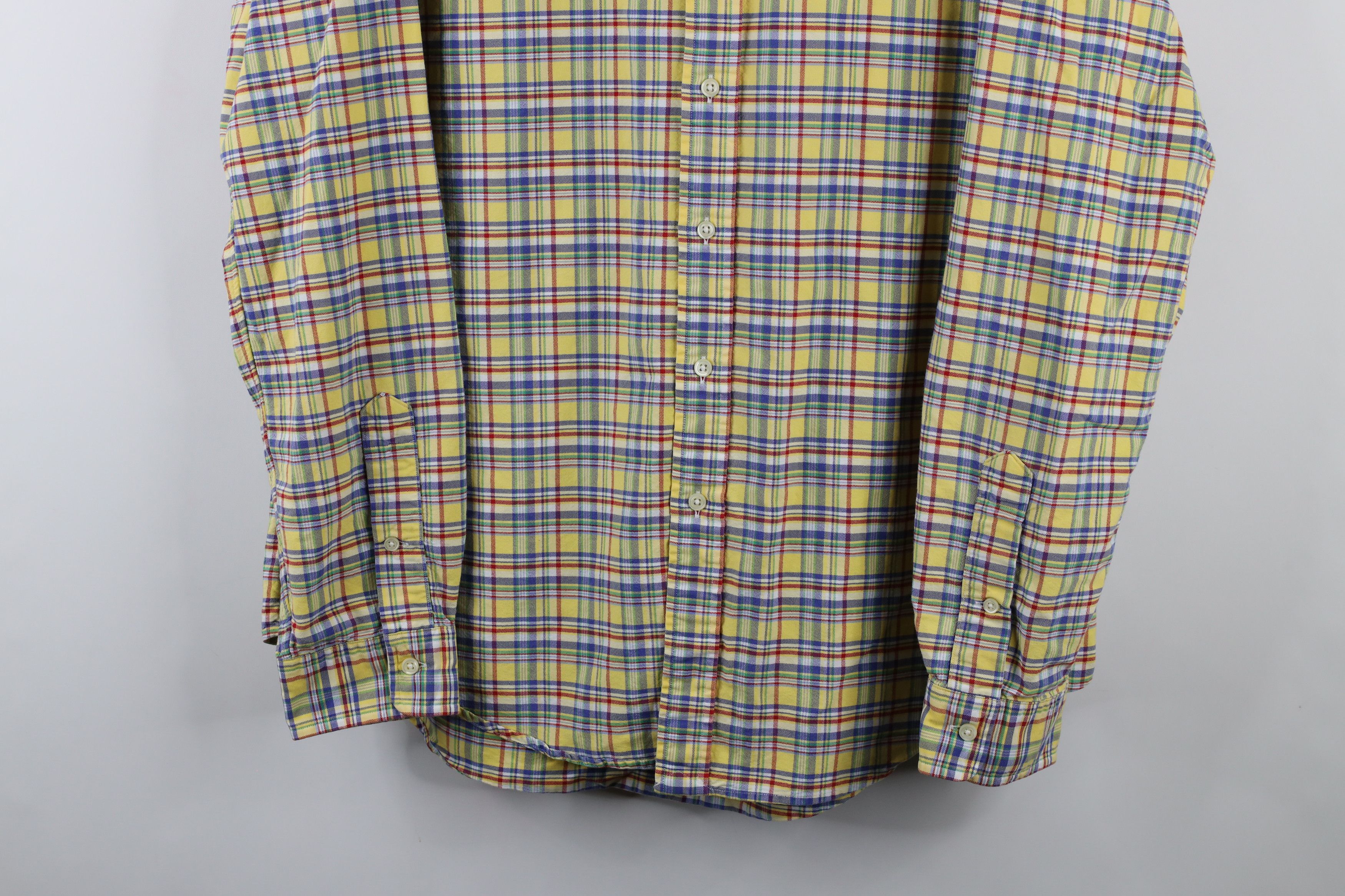 Polo Ralph Lauren Vintage Ralph Lauren Plaid Collared Button Down Shirt Cotton Size US L / EU 52-54 / 3 - 3 Thumbnail