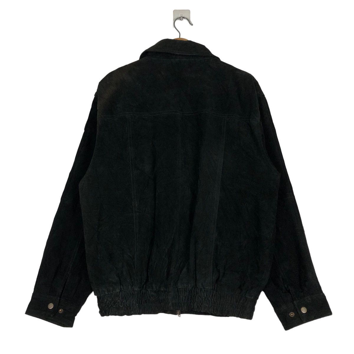 Issey Miyake 🔥Vintage Fly Genuine Leather Jacket Biker Issey Miyake Size US L / EU 52-54 / 3 - 8 Thumbnail