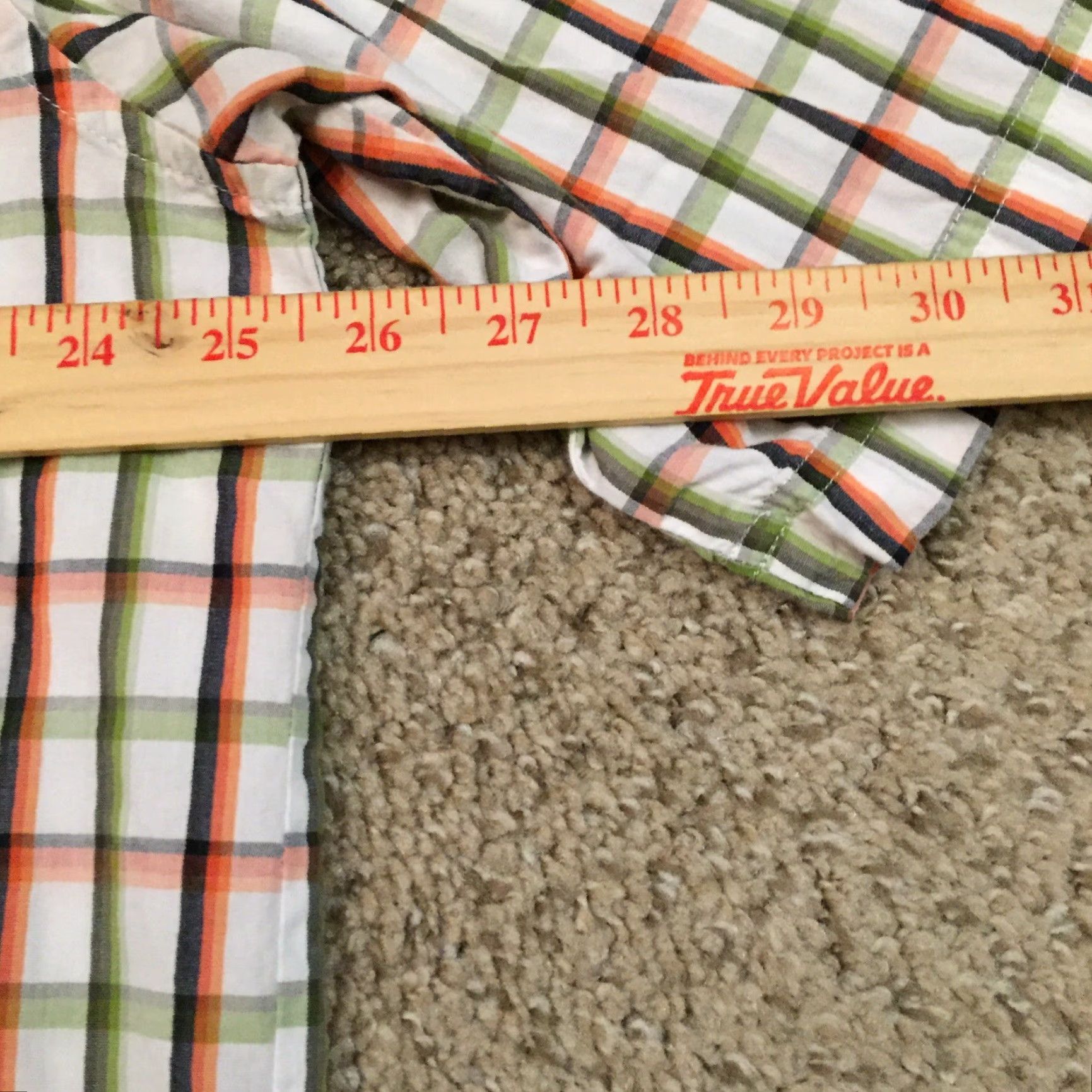 Ecko Unltd. Ecko Unltd Shirt Mens XL Green Plaid Short Sleeve Button Up Cotton Size US XL / EU 56 / 4 - 7 Thumbnail