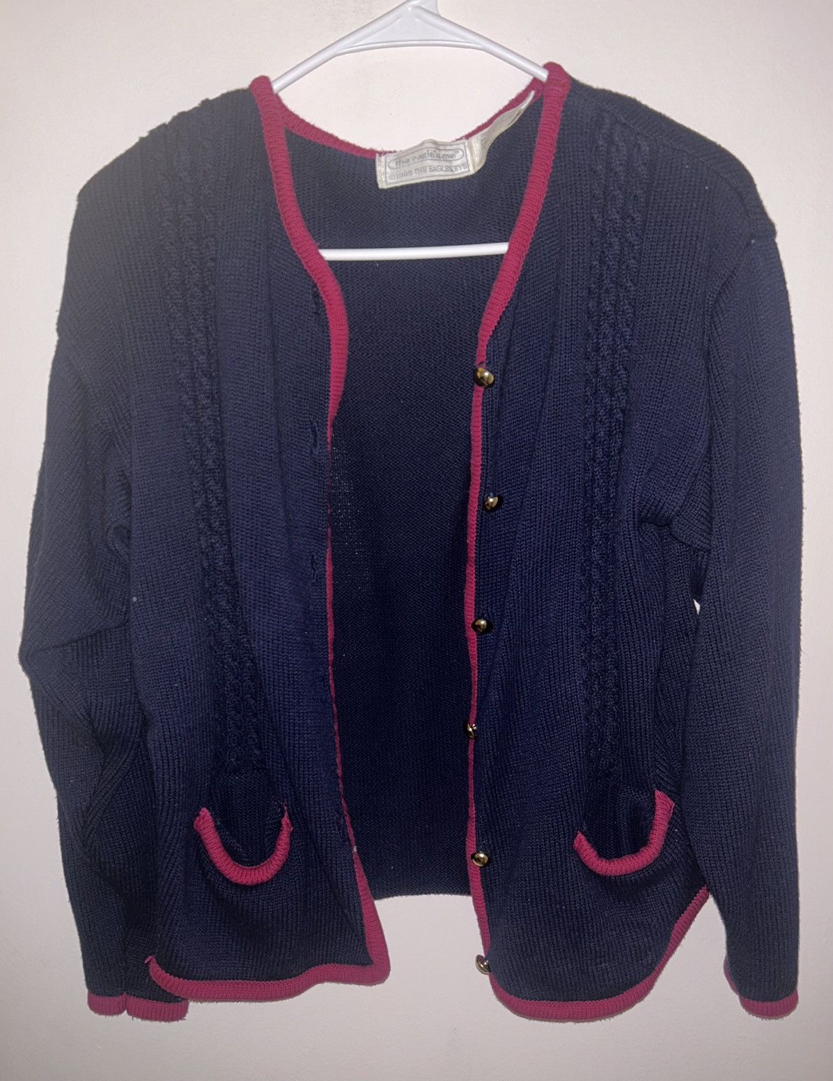 Vintage Vintage Button Up Sweater Size L / US 10 / IT 46 - 1 Thumbnail