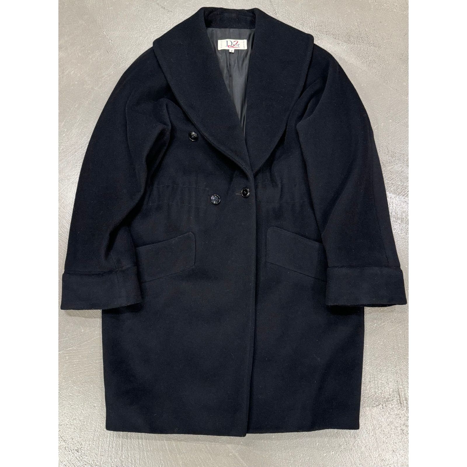 Dior 1980s Christian Dior cashmere wool coat Size US S / EU 44-46 / 1 - 1 Thumbnail