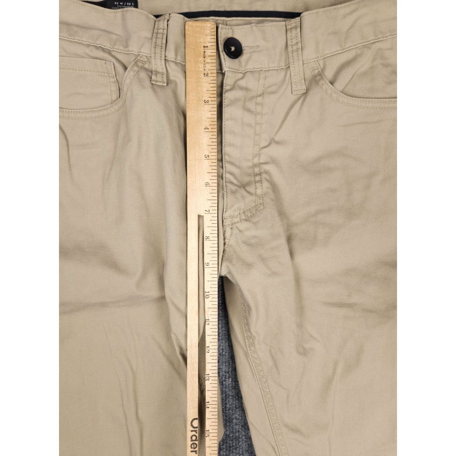 Oakley VINTAGE Oakley Pants Mens 32 x 32 Beige Zip Pocket Cargo Slim Straight cargo pants mens 30 inseam straight beige Oakley Urban Utility Pants Mens Size US 30 / EU 46 - 6 Thumbnail