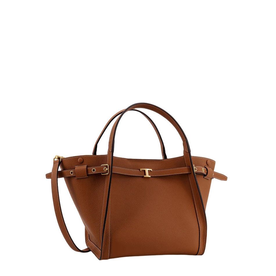 Tod's TOD'S String Shopper Medium Brown Tote Bag New And Authentic Size ONE SIZE - 3 Thumbnail
