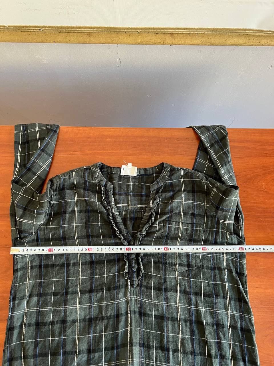 Sezane SEZANE WOMAN CLASSIC COTTON PLAID BUTTON SHIRT BLOUSE SZ 40 Size S / US 4 / IT 40 - 11 Thumbnail