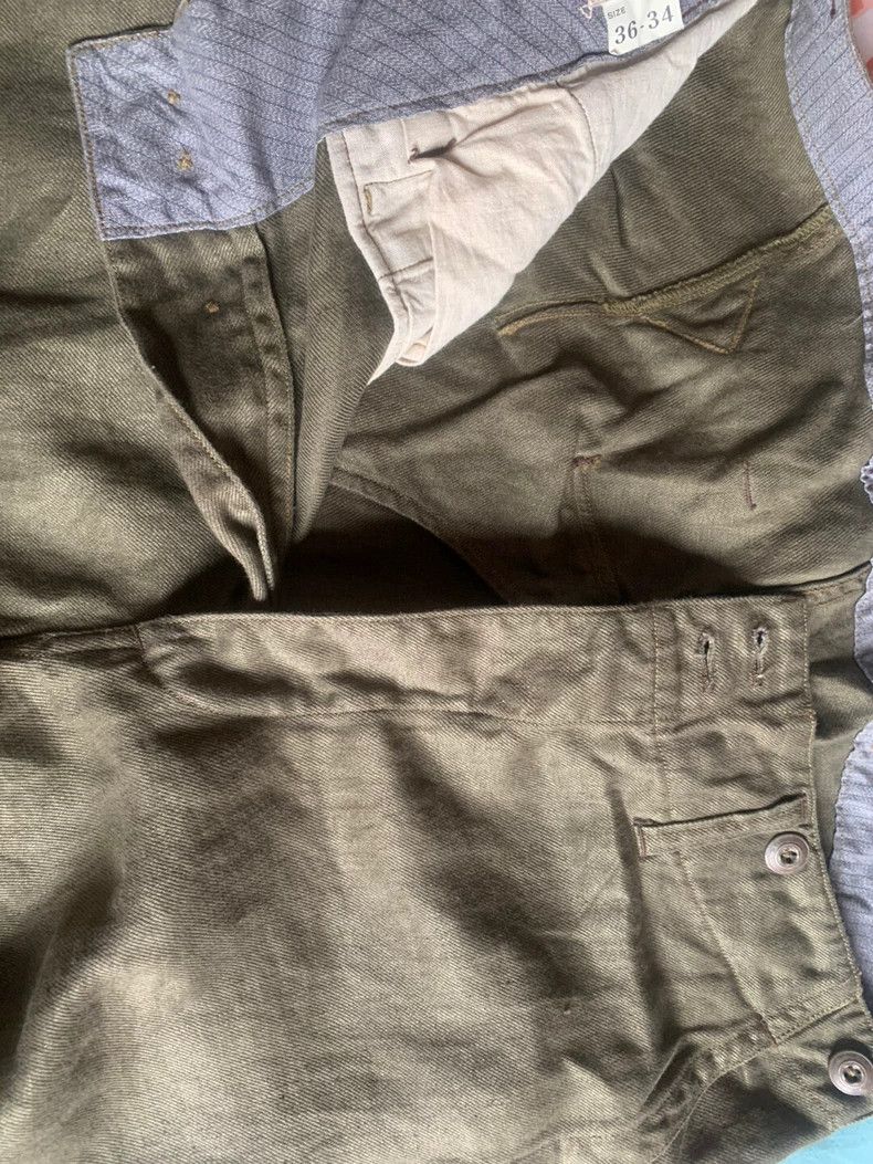 Freewheelers Freewheelers Olive green trousers Size US 36 / EU 52 - 5 Thumbnail