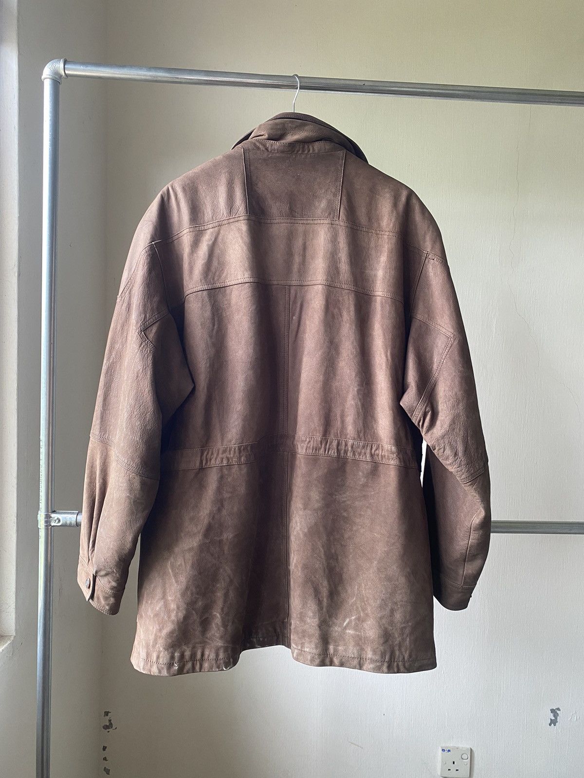 Vintage VINTAGE WILSONS LEATHER PARKA JACKET WINTER PUNK GRUNGE LGB Size US L / EU 52-54 / 3 - 10 Thumbnail