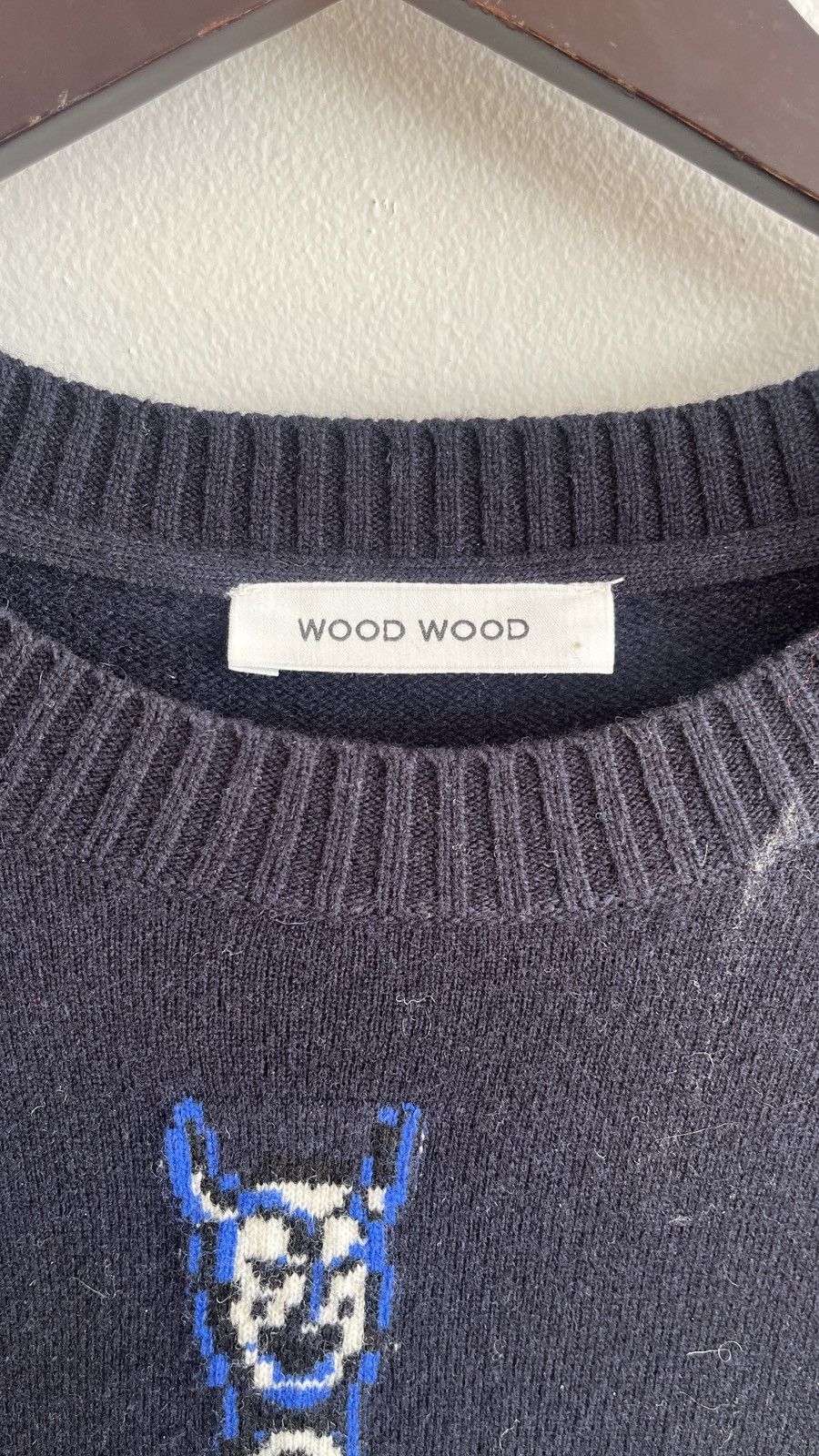 Vintage × Wood Wood Wood Wood Devil Dog Crewneck Size US XL / EU 56 / 4 - 3 Thumbnail
