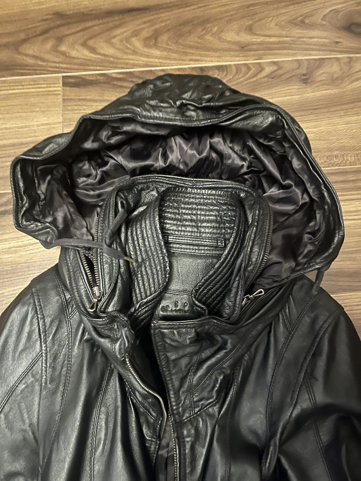 GOA Goa bono black leather jacket Size US S / EU 44-46 / 1 - 4 Thumbnail
