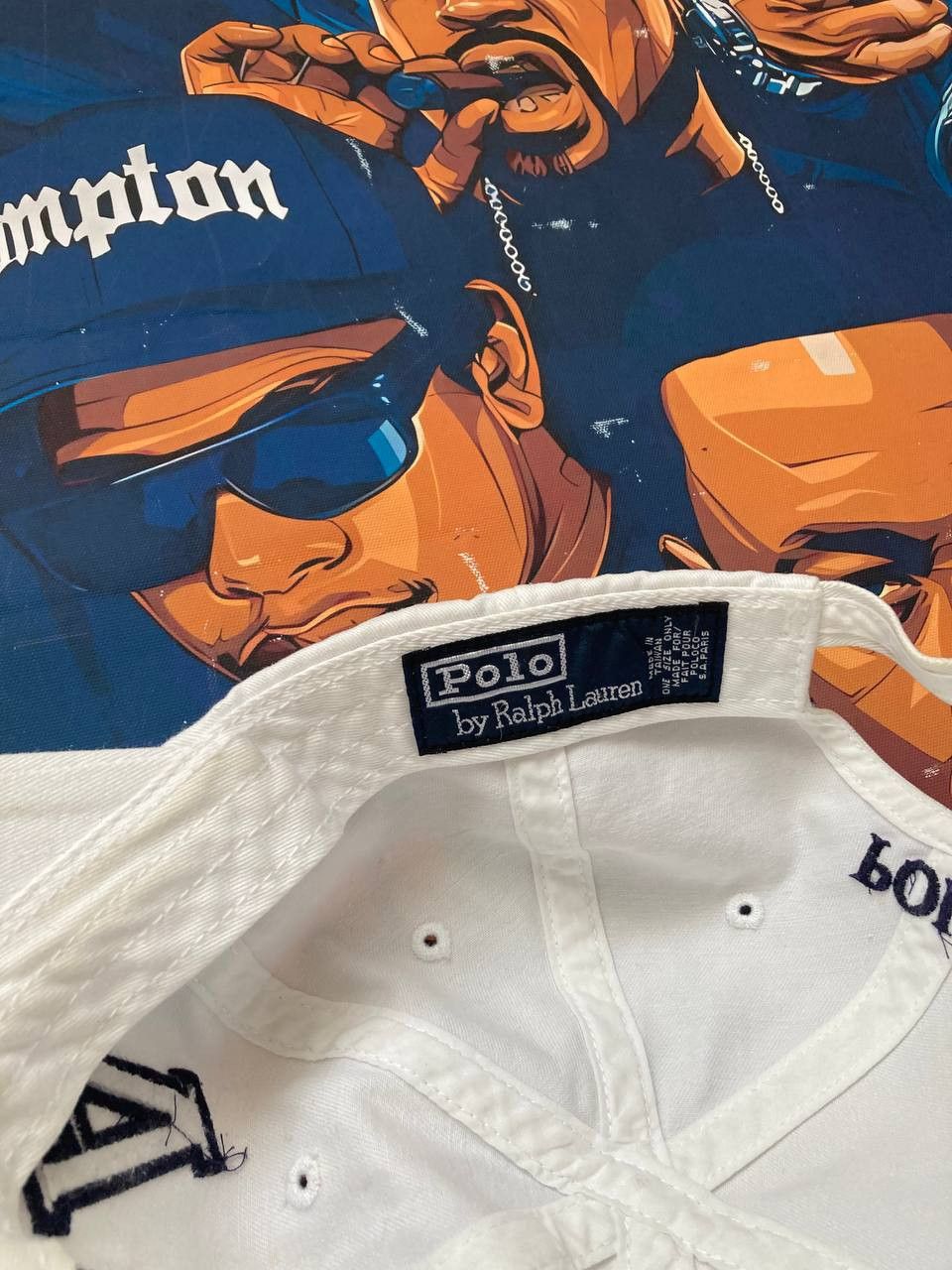 Polo Ralph Lauren Polo Ralph Lauren Vintage USA Big Logo Cap Size ONE SIZE - 6 Thumbnail