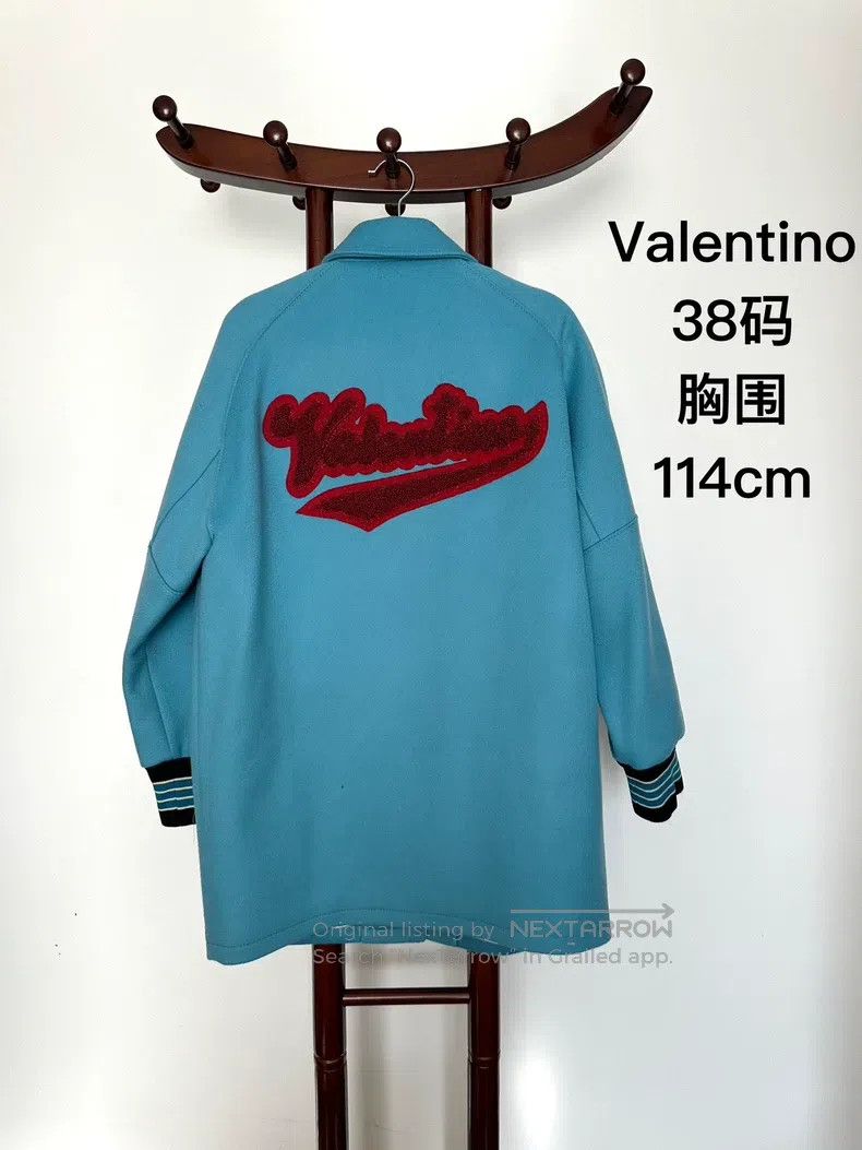 Valentino Valentino Wool loose coat Size M / US 6-8 / IT 42-44 - 1 Thumbnail