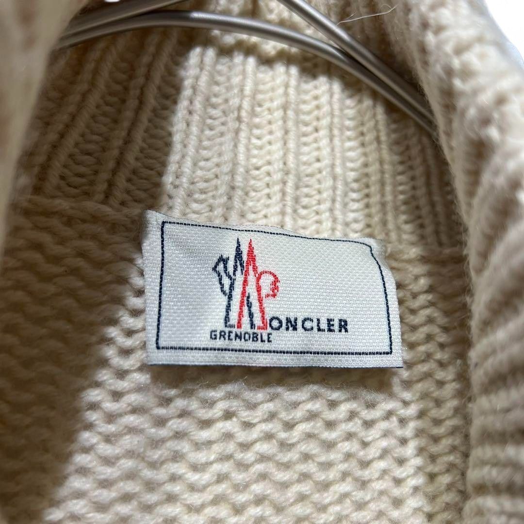 Moncler Moncler - Turtle Neck Knit Fur Jacket Light Cow Leather Size US M / EU 48-50 / 2 - 6 Thumbnail