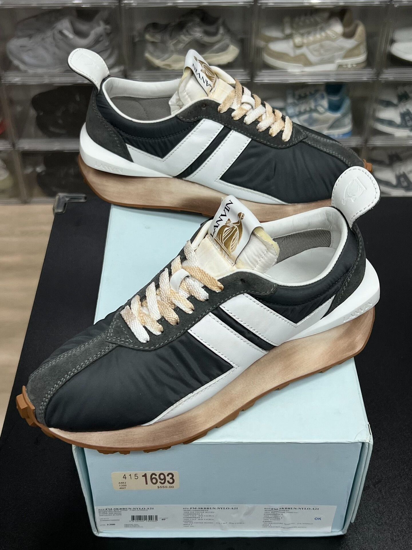 Lanvin Lanvin Lowtop Sneakers 7 Men Size US 7 / EU 40 - 1 Thumbnail