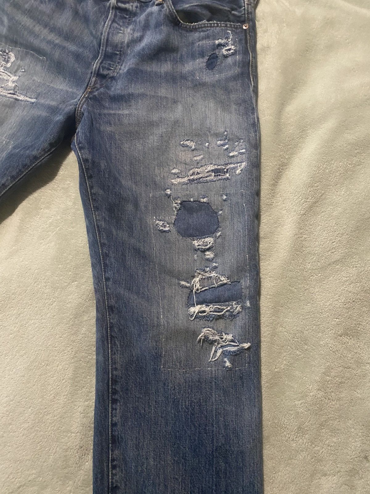 Polo Ralph Lauren vintage Polo Ralph Lauren distressed demin Size US 34 / EU 50 - 3 Thumbnail