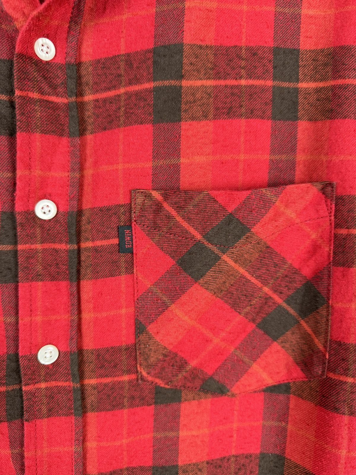 Edwin × Japanese Brand Edwin Wildfire Japan checkered flannel long sleeve shirt Size US L / EU 52-54 / 3 - 7 Thumbnail