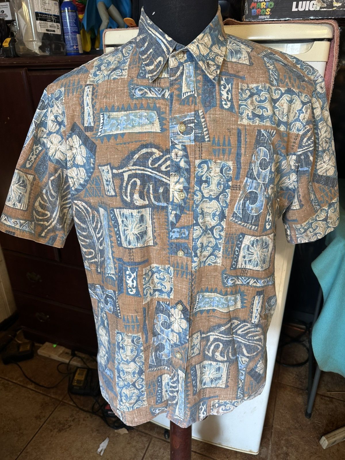 Reyn Spooner PreOwned Reyn Spooner Hawaiian Print Multicolored Men's M Size US M / EU 48-50 / 2 - 1 Thumbnail