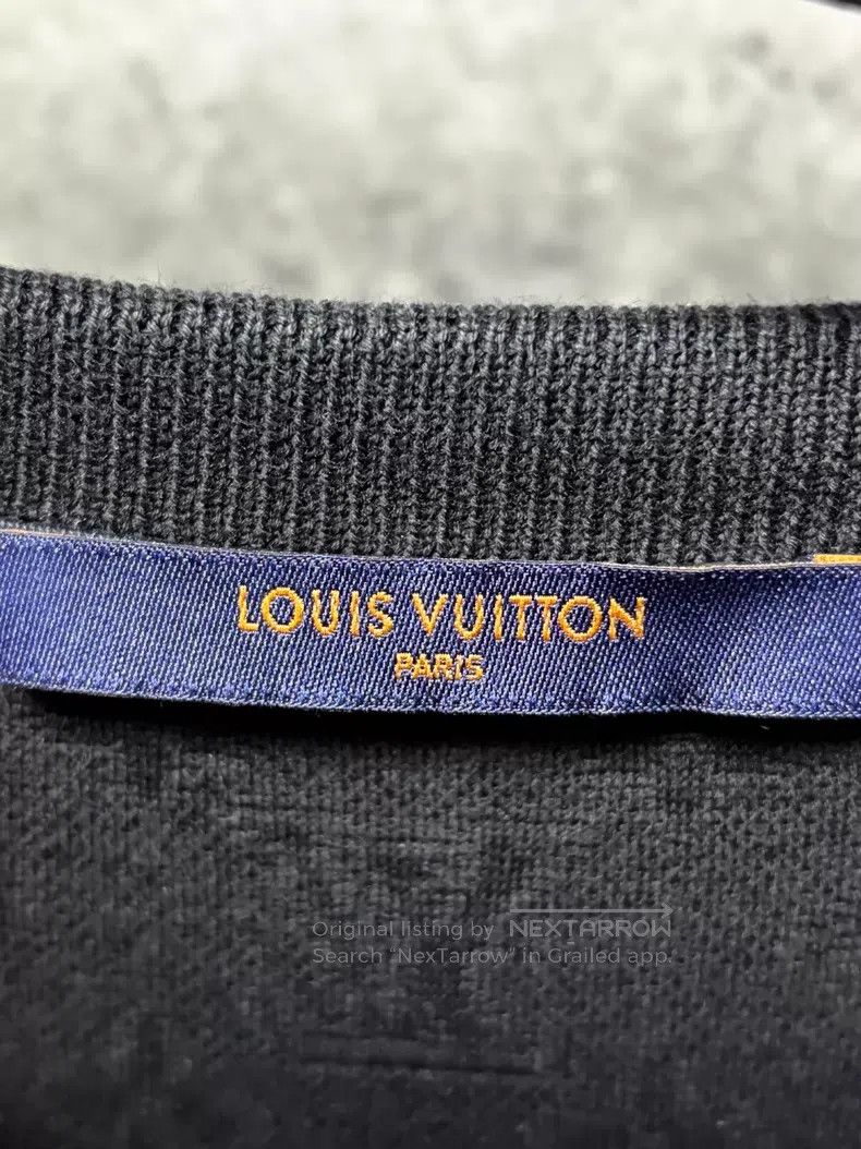 Louis Vuitton Louis Vuitton Black dark logo short sleeve T-shirt Size US M / EU 48-50 / 2 - 3 Thumbnail