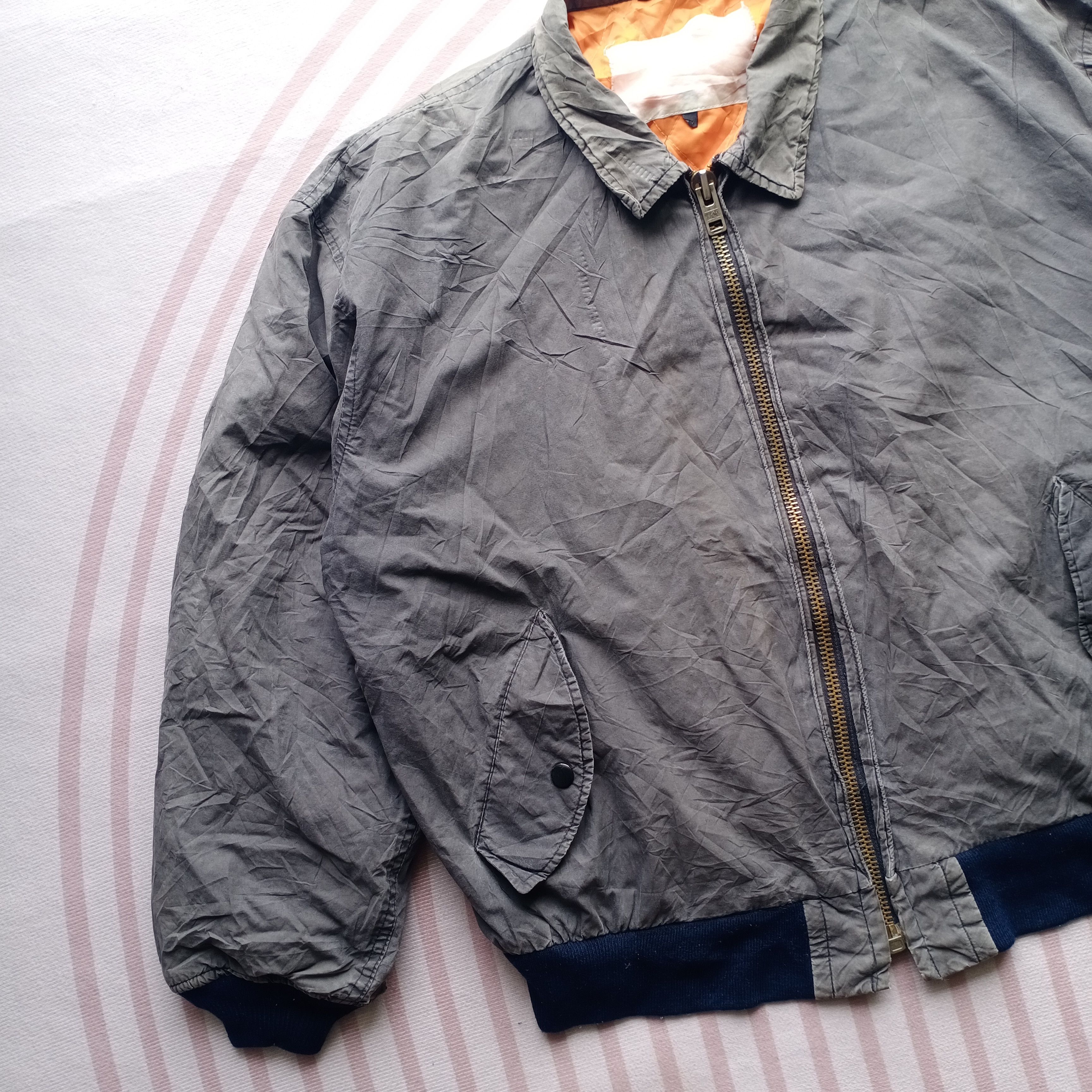 Japanese Brand × Vintage Vintage Jumper Bomber Jacket Fly Military MA Army Size US L / EU 52-54 / 3 - 3 Thumbnail