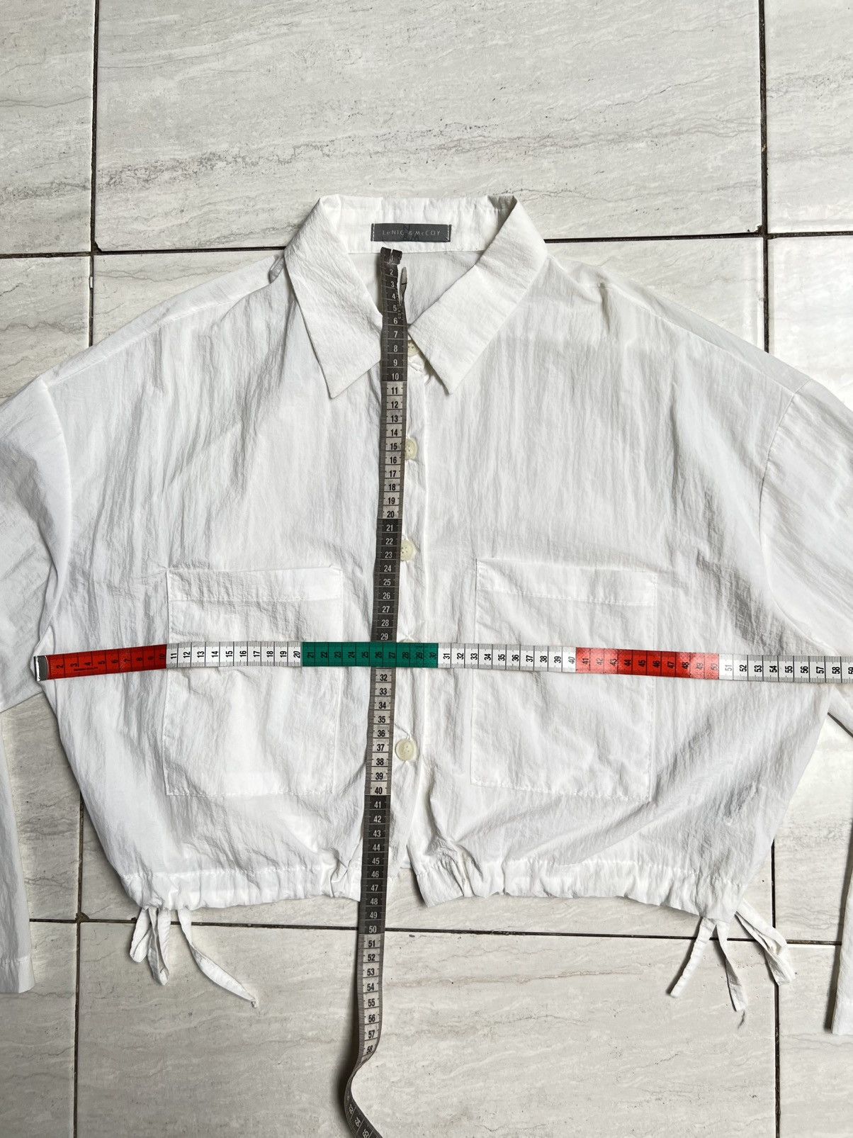 The Real McCoy's LeNIC & McCOY White Crop Jacket Size US L / EU 52-54 / 3 - 2 Thumbnail