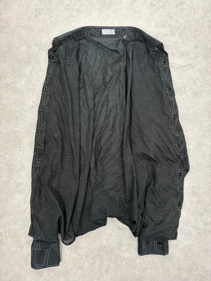 Dior SS2007 Dior Black Stars Shirt Size US M / EU 48-50 / 2 - 7 Thumbnail