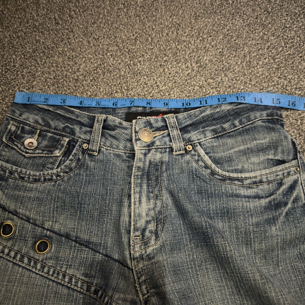 Japanese Brand Y2K Flared Boot Cut Japanese Preton Jean True Religion Style Size US 30 / EU 46 - 14 Thumbnail