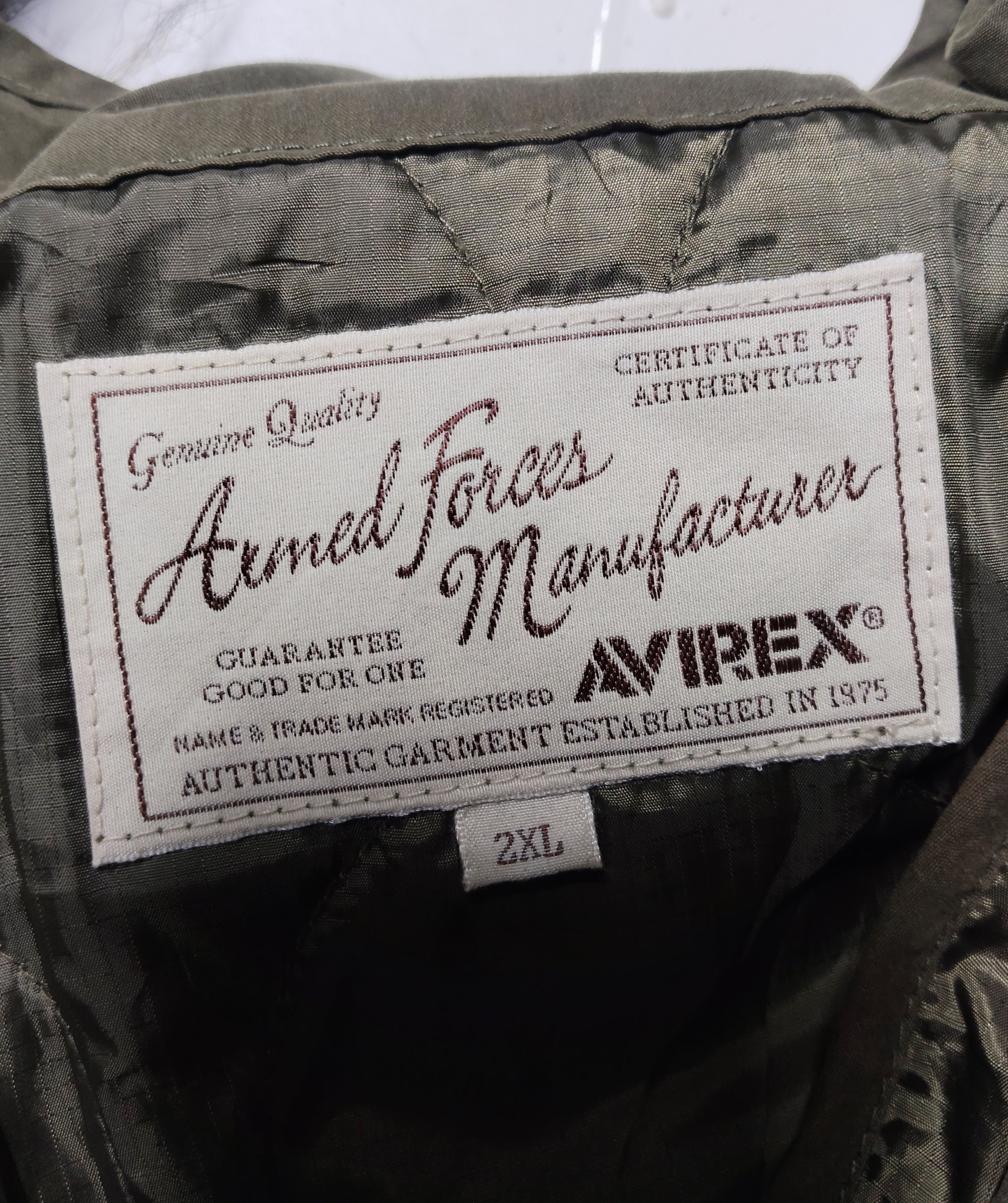 Avirex × Vintage Avirex USA Parka Jacket Detachble Hoodies and inner - 0002 Size US XL / EU 56 / 4 - 8 Thumbnail