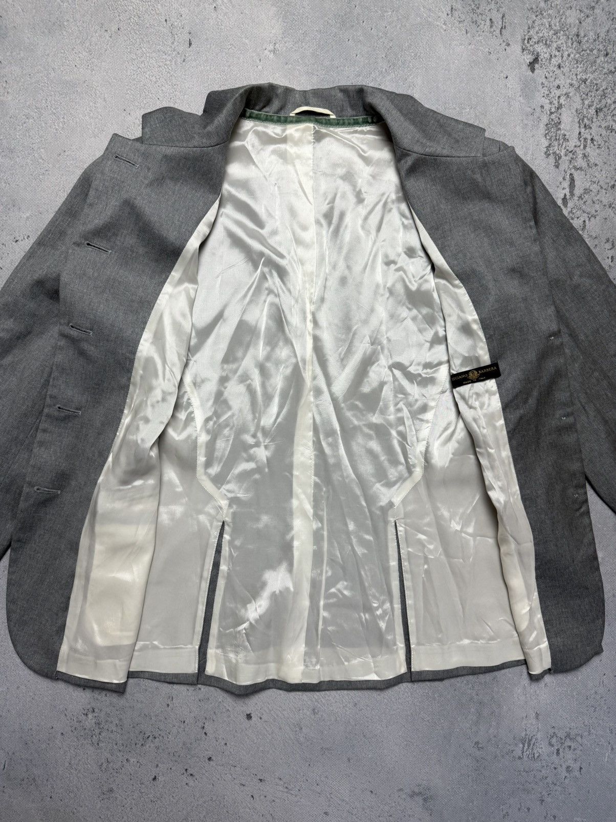 Luciano Barbera Luciano Barbera Womens Wool Casual Blazer Made In Italy Lux Size L / US 10 / IT 46 - 4 Thumbnail