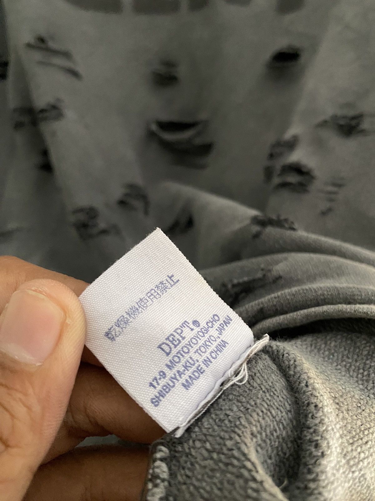 20471120 × Beauty Beast × Japanese Brand Vintage Dept Distressed tee Size US S / EU 44-46 / 1 - 6 Thumbnail