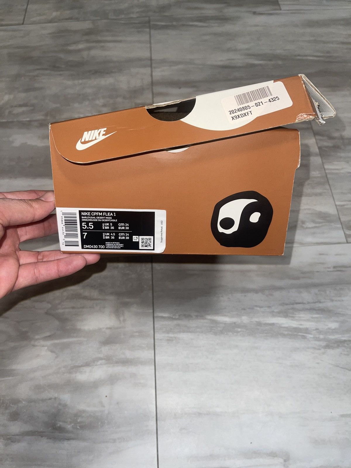 Nike Nike Cactus Plant Flea Market x Dunk SP Low Tan Mossy Green Size US 5.5 / EU 38 - 2 Thumbnail