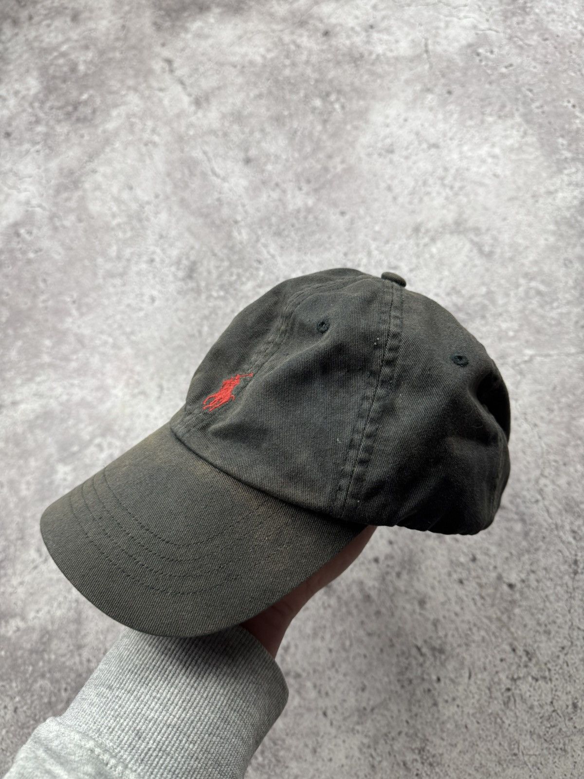 Polo Ralph Lauren Vintage Polo Ralph Lauren Y2K Faded Distressed Cap Japanesse Size ONE SIZE - 4 Thumbnail