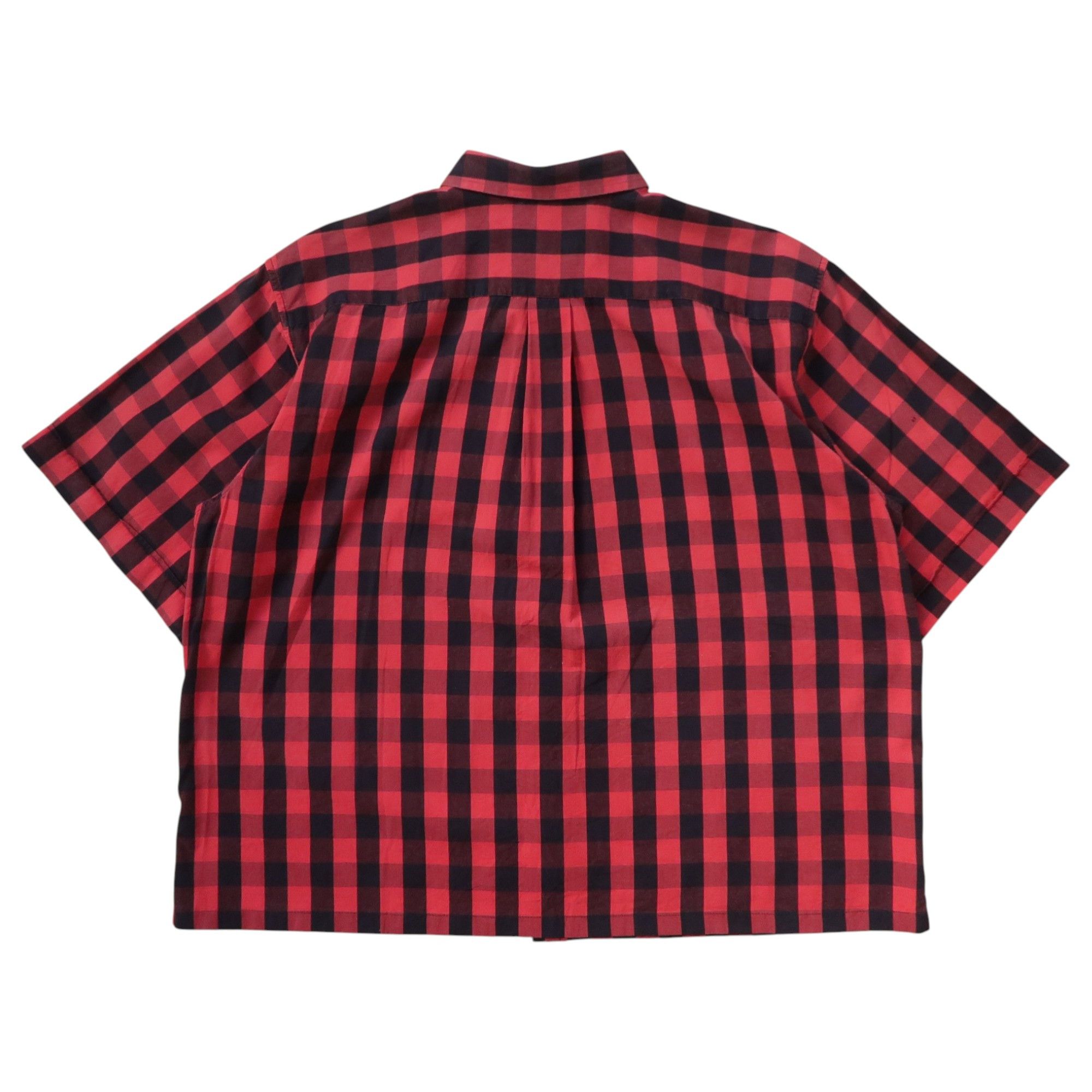 Christian Dior Monsieur Vintage 90s Christian Dior Psychedelic Plaid Boxy Shirt Size US M / EU 48-50 / 2 - 2 Thumbnail