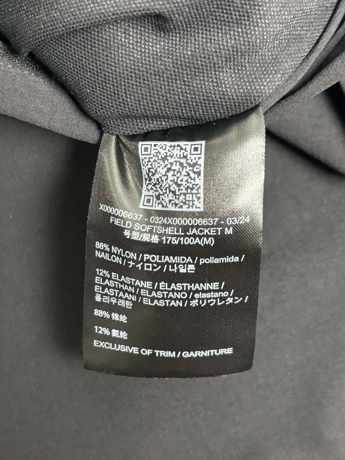 Arc'teryx Arcteryx - VEILANCE - Field Softshell Jacket Black Size US M / EU 48-50 / 2 - 8 Thumbnail