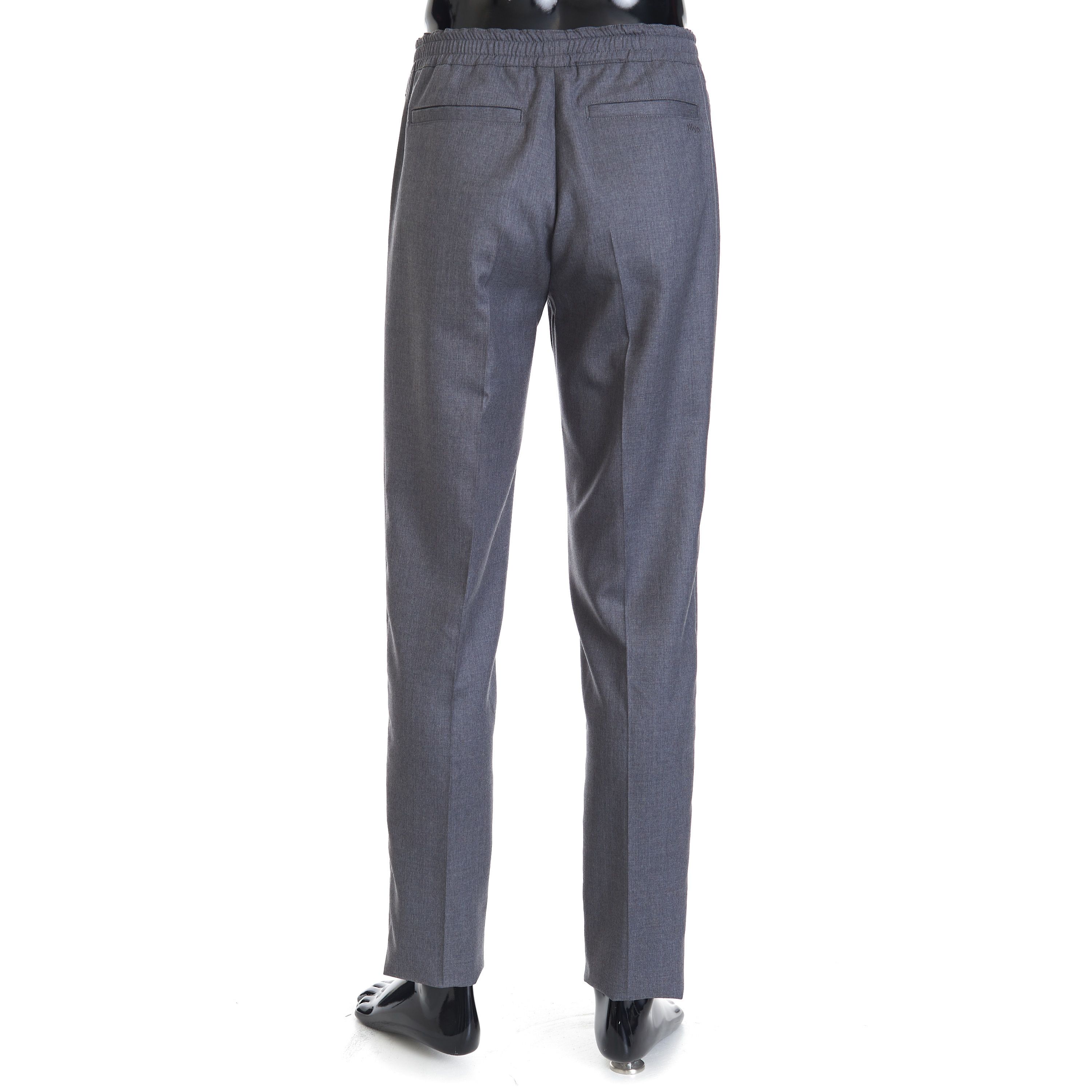 Berluti Drawstring Trousers In Grey Double Face Wool Size US 30 / EU 46 - 5 Thumbnail