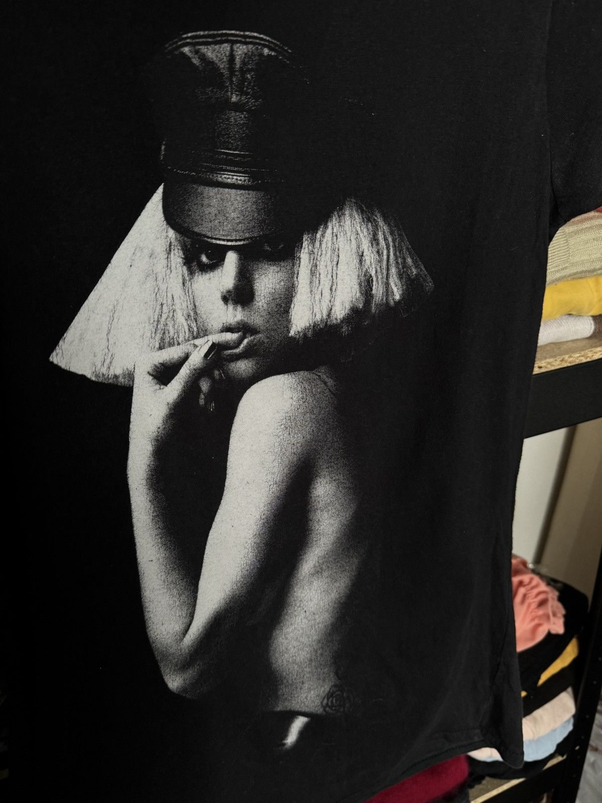 Vintage Lady Gaga big logo tee Music 00s Size XS / US 0-2 / IT 36-38 - 2 Thumbnail
