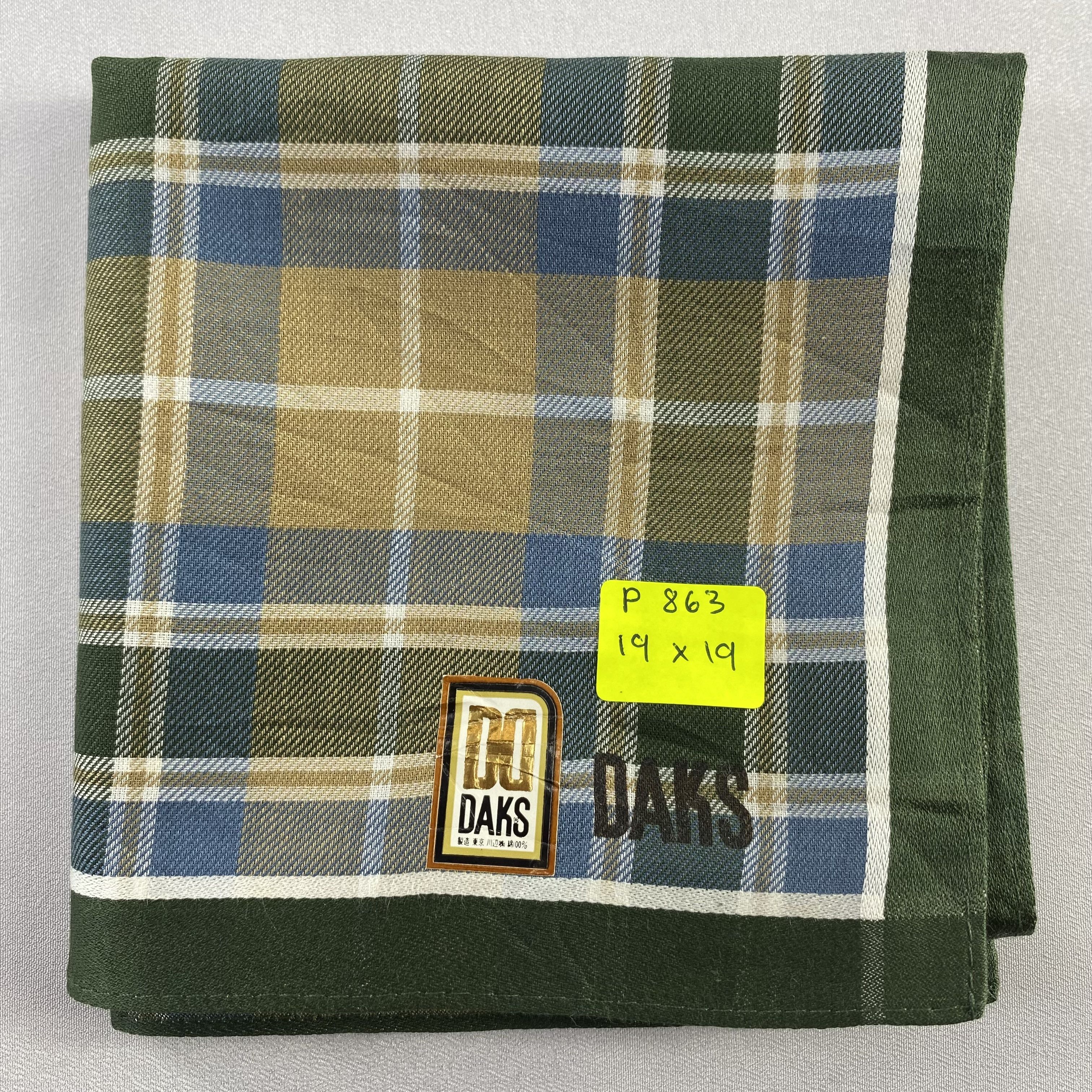 DAKS × Vintage NWT Daks London Bandana/ Handkerchief / Neckerchief-P863 Size ONE SIZE - 5 Thumbnail