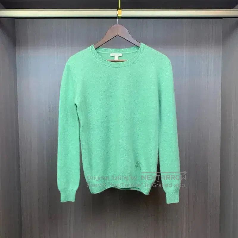 Burberry Burberry Mint Green Knit Long Sleeve Sweater. Size M / US 6-8 / IT 42-44 - 1 Thumbnail