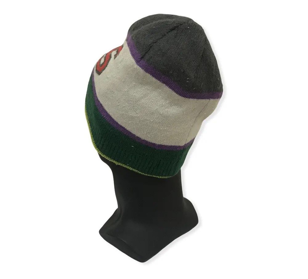 Japanese Brand × Vintage Japanese Brand Stripe Design Beanie Hat Size ONE SIZE - 3 Thumbnail