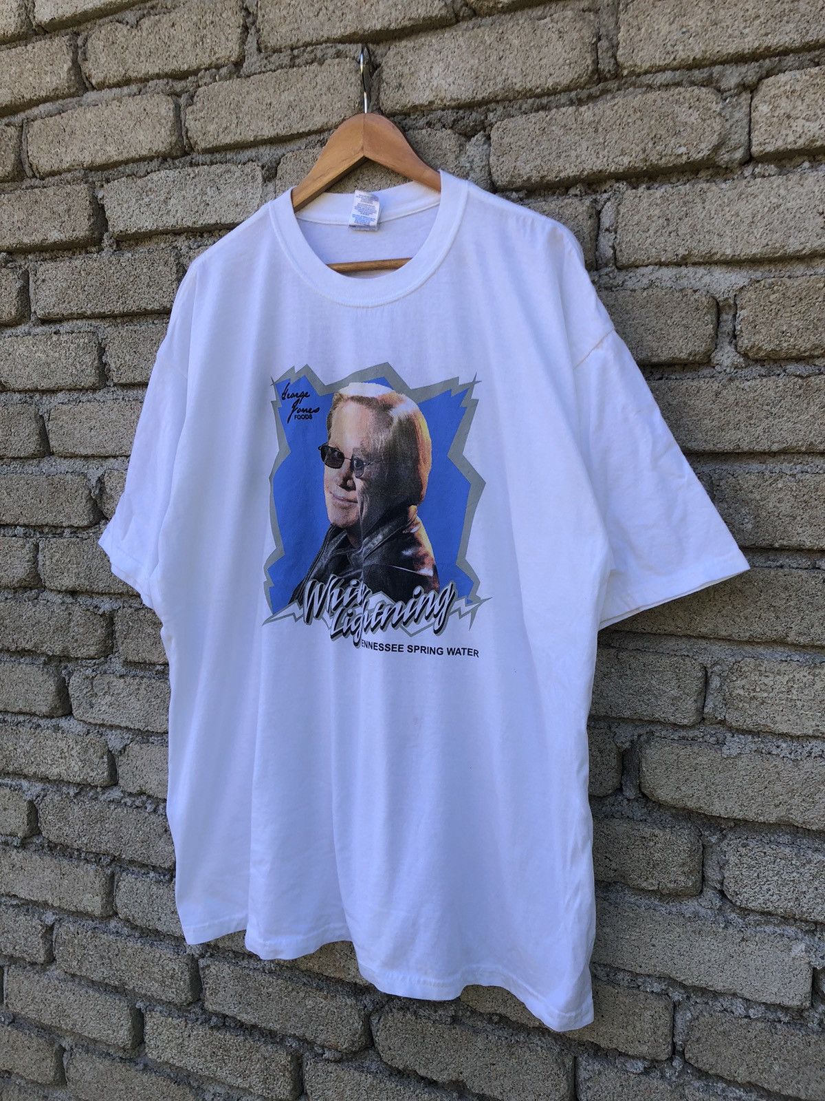 Vintage Vintage Y2K 2005 George Jones No Show Tour Concert Tee Size US XXL / EU 58 / 5 - 4 Thumbnail