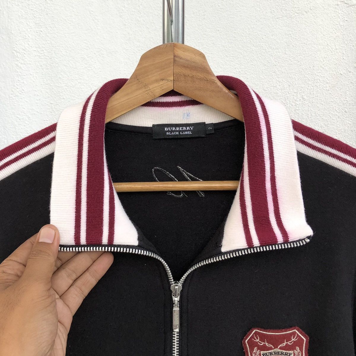 Burberry Burberry Black Label Patch Logo Stretchable Sweaters/Jacket Size US S / EU 44-46 / 1 - 4 Thumbnail