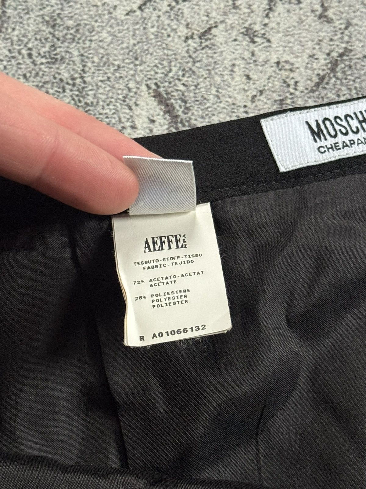 Moschino Moschino Cheap and chic USA6/I40/F36 mini skirt pencil Size 28" / US 6 / IT 42 - 5 Thumbnail