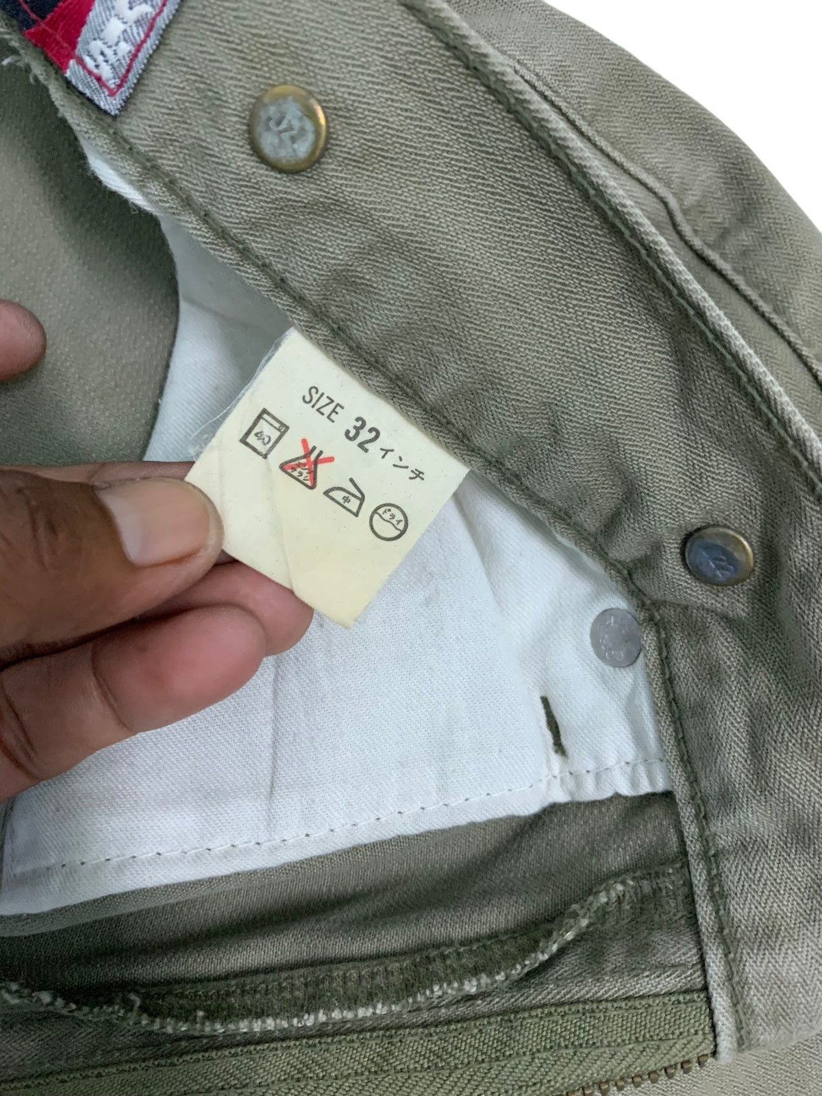 Levi's × Levi's Vintage Clothing 🔥Rare Vintage Levis SilverTab Loose Buckle Back Pants Size US 30 / EU 46 - 11 Thumbnail