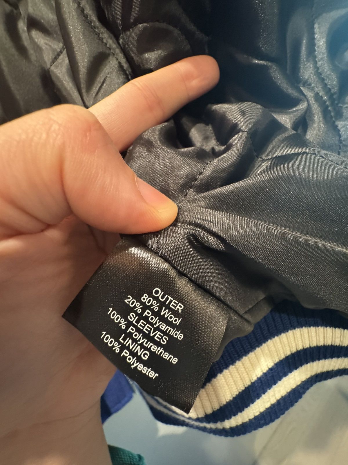 Represent Clo. Represent Racing Team Varsity Blue Bomber Size US M / EU 48-50 / 2 - 8 Thumbnail