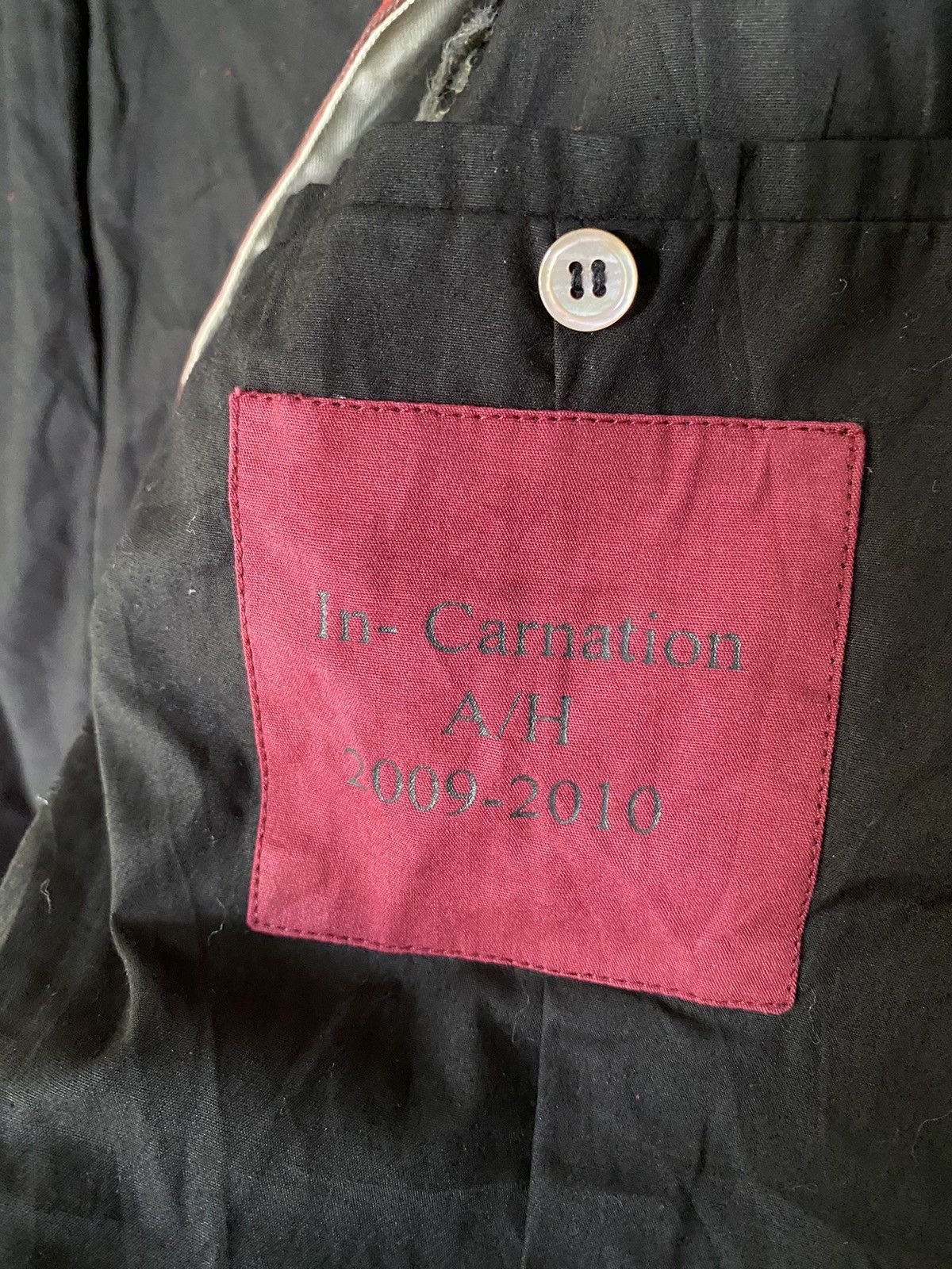 Yohan Serfaty AW2009 iconic Yohan red Leather jacket y/project Size US M / EU 48-50 / 2 - 22 Thumbnail